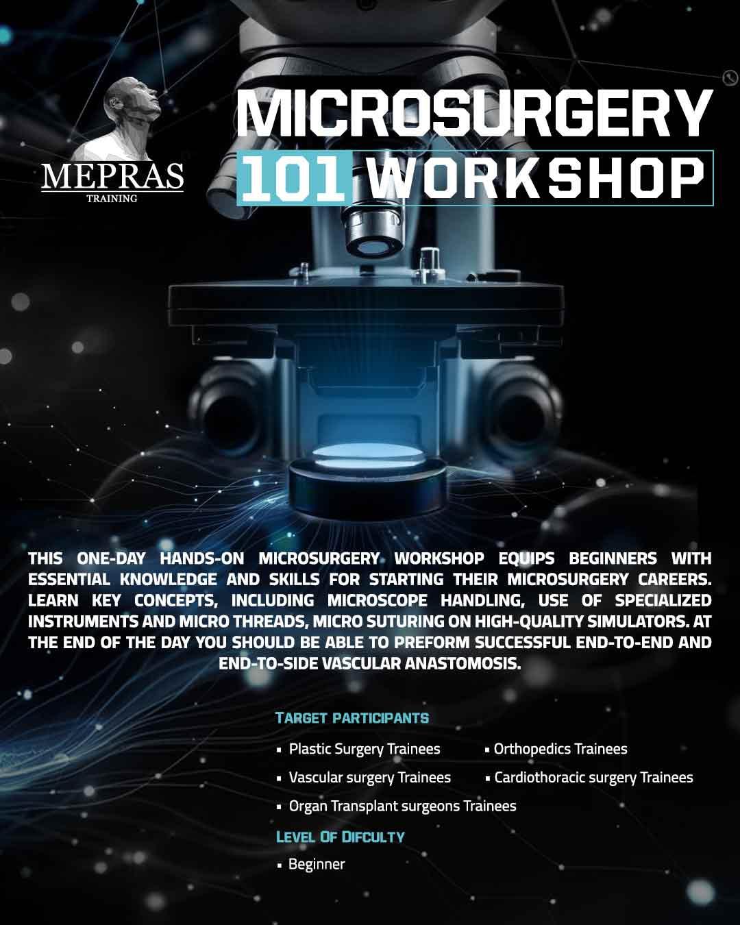 Microsurgery 101 Workshop