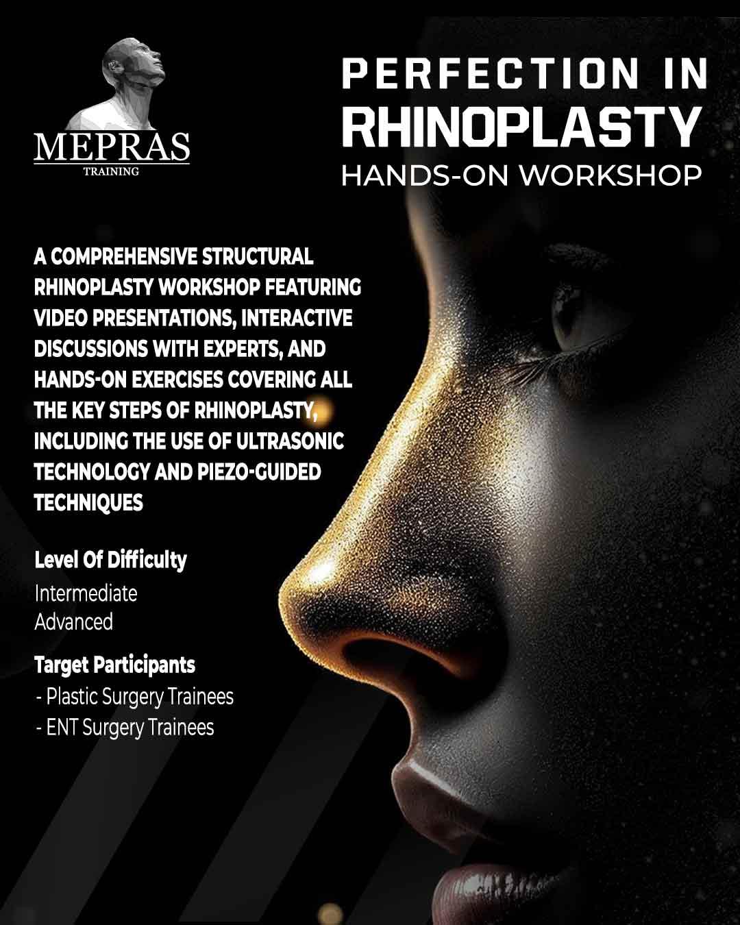 ⁠Perfection in Rhinoplasty (Hands-on Workshop)